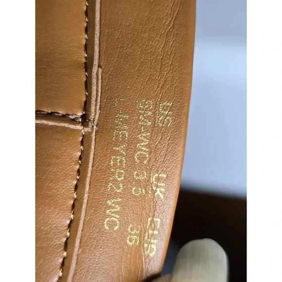 Franco Sarto Womens Meyer 2 Leather Wide Calf Knee-High Boots Black/Cognac Sz 6 - Picture 8 of 8